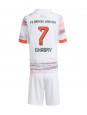 Bayern Munich Serge Gnabry #7 Replika Borta Kläder Barn 2025-26 Kortärmad (+ byxor)